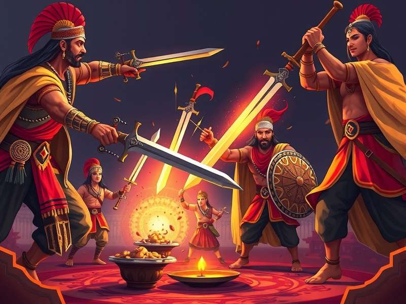 Saffron Sword Diwali festival event